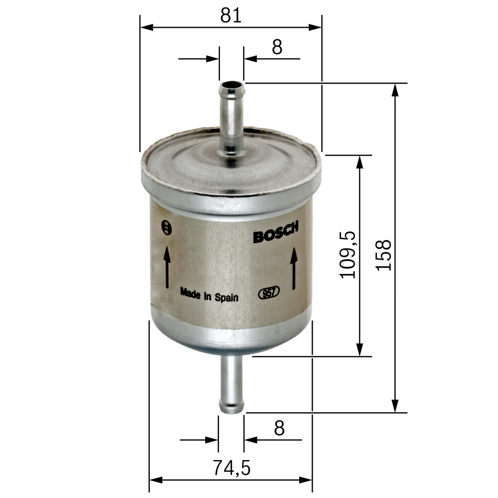 Palivový filtr BOSCH 0 450 905 095