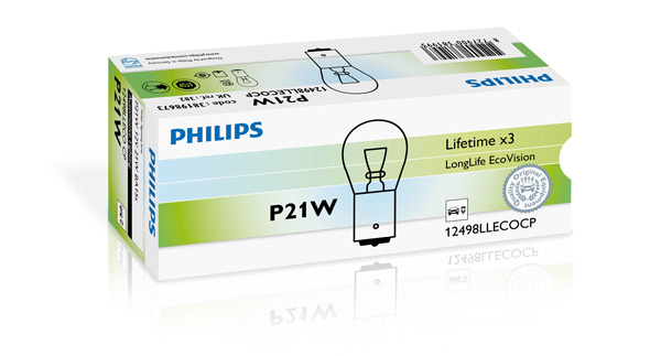 1 ampoule P21W Philips 13498MDCP